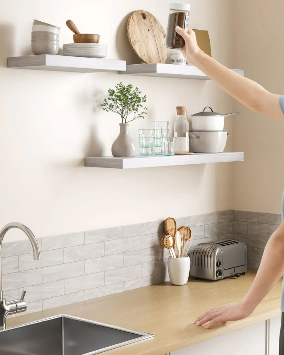 Cheap SONGMICS Étagère échelle 5 niveaux Noir