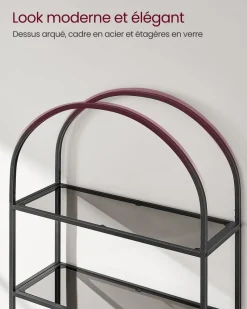 Hot SONGMICS Étagère échelle 5 niveaux industriel