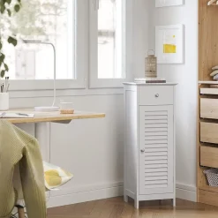 Hot SONGMICS Étagère échelle industriel Brun Vintage Noir