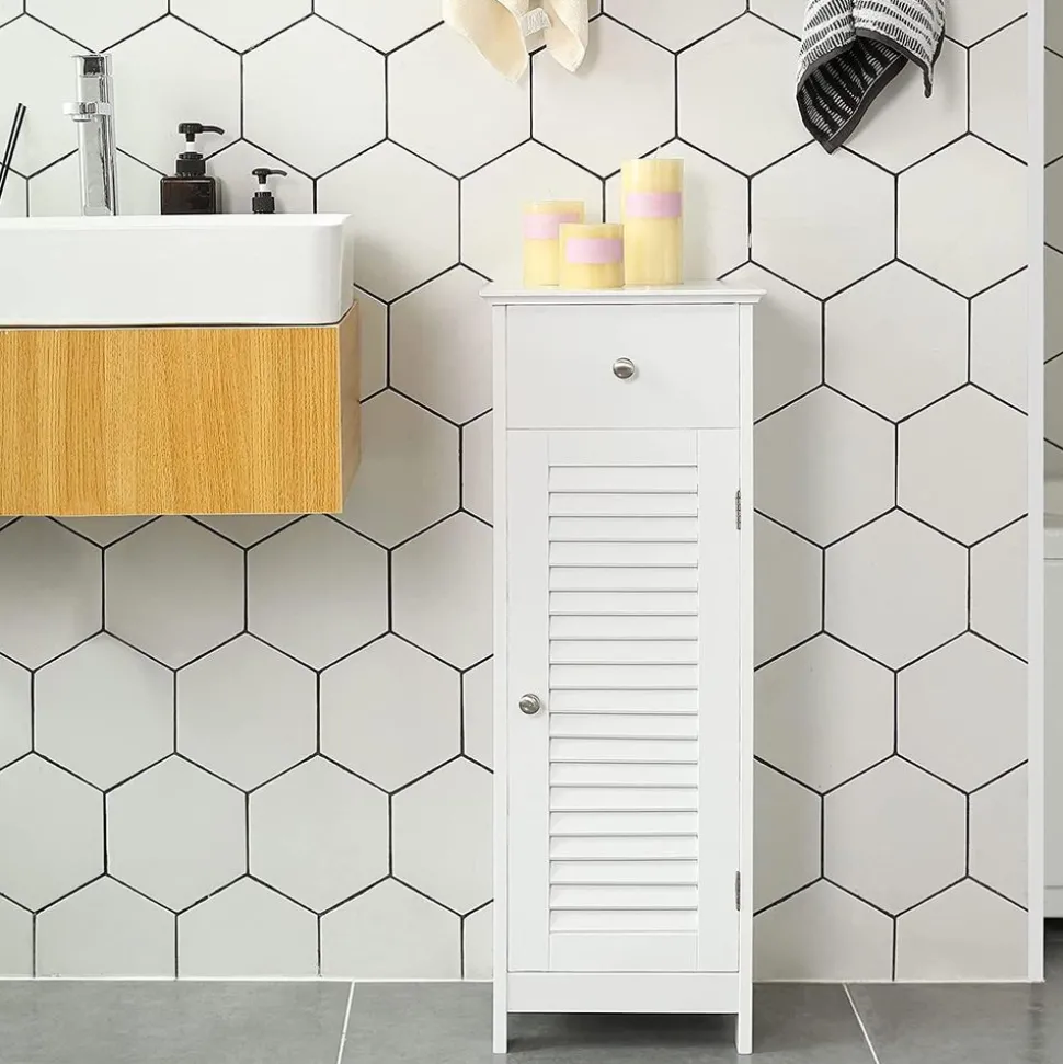 Hot SONGMICS Étagère échelle industriel Brun Vintage Noir