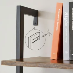 Cheap SONGMICS Étagère échelle industriel Noir