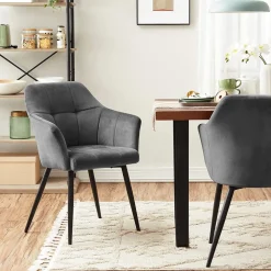 Fashion SONGMICS Étagère cuisine avec multiprise 8 crochets marron rustique