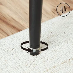 Fashion SONGMICS Étagère cuisine avec multiprise 8 crochets marron rustique