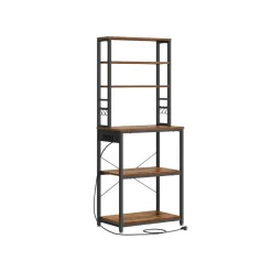 Shop SONGMICS Étagère d'angle à 5 niveaux étagère de rangement