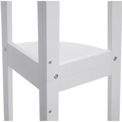 Cheap SONGMICS Étagère d'angle Blanc