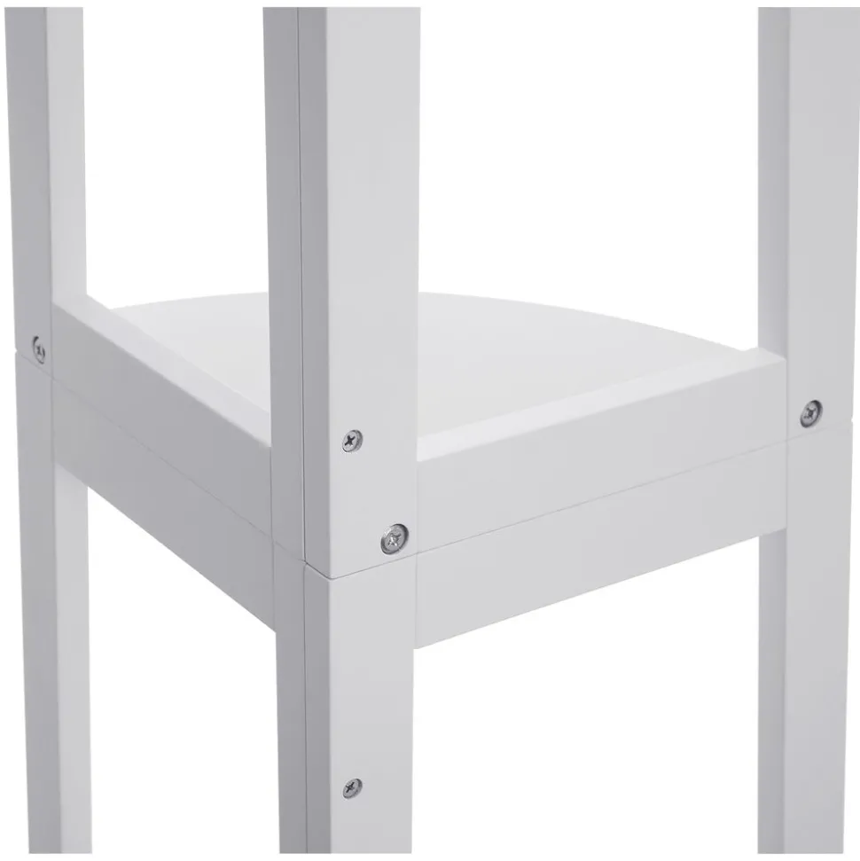 Cheap SONGMICS Étagère d'angle Blanc