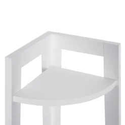 Cheap SONGMICS Étagère d'angle Blanc