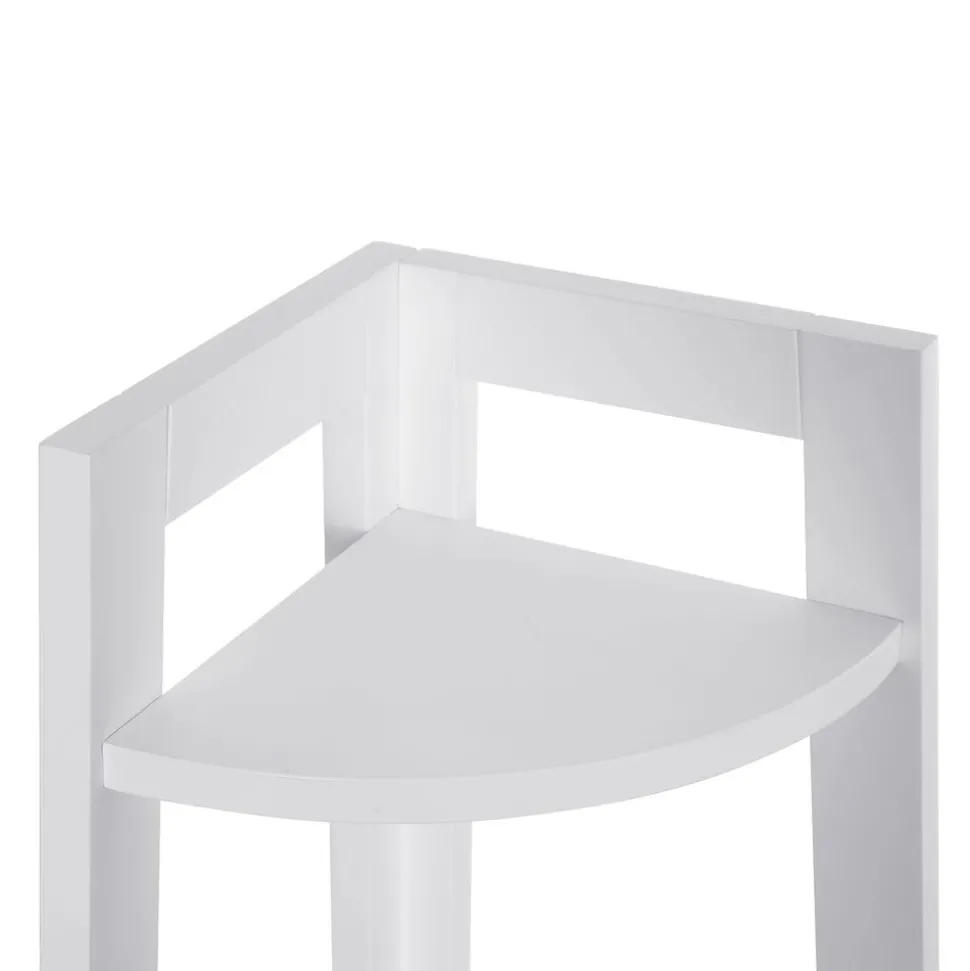 Cheap SONGMICS Étagère d'angle Blanc