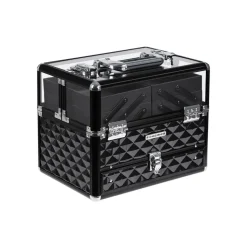 Fashion SONGMICS Étagère d'angle en verre