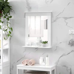 Online SONGMICS Étagère d'angle industriel Marron Rustique