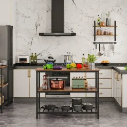 Cheap SONGMICS Étagère de cuisine à 3 étagères