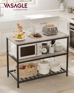 Cheap SONGMICS Étagère de cuisine à 3 étagères