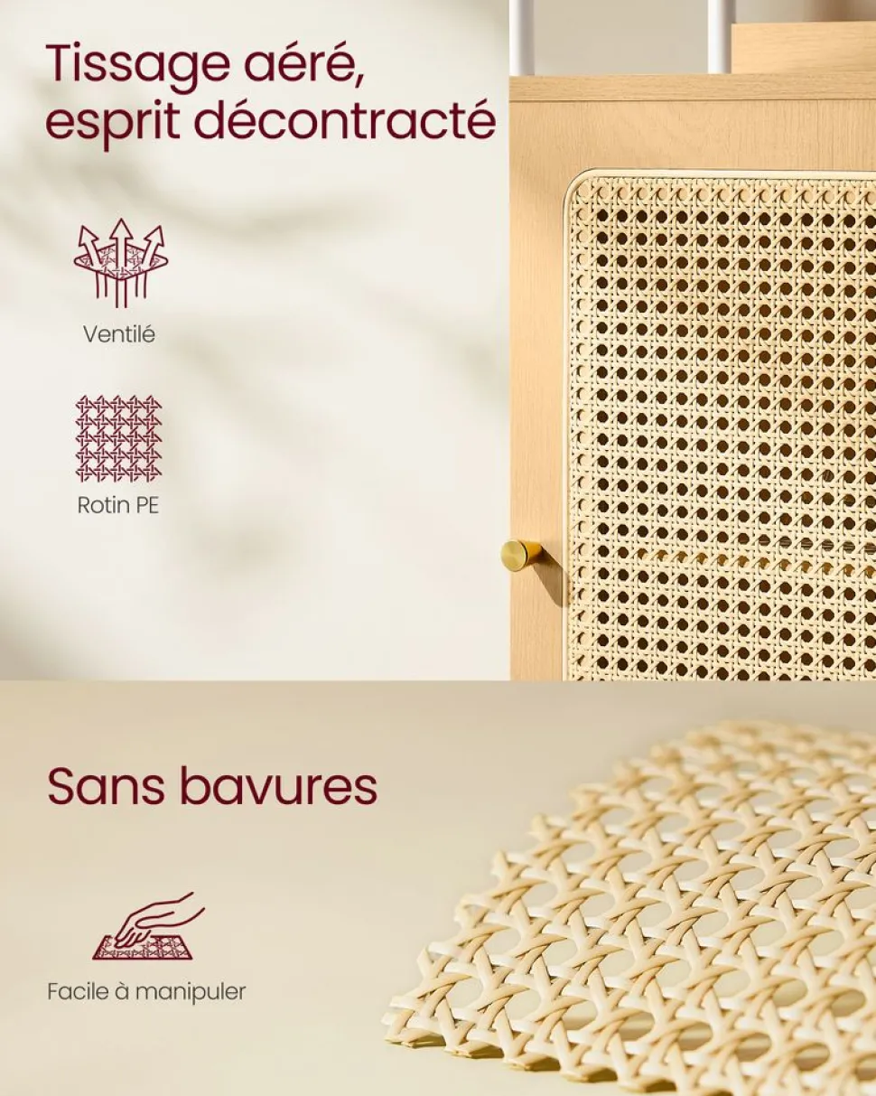 Hot SONGMICS Étagère de Cuisine avec Multiprise