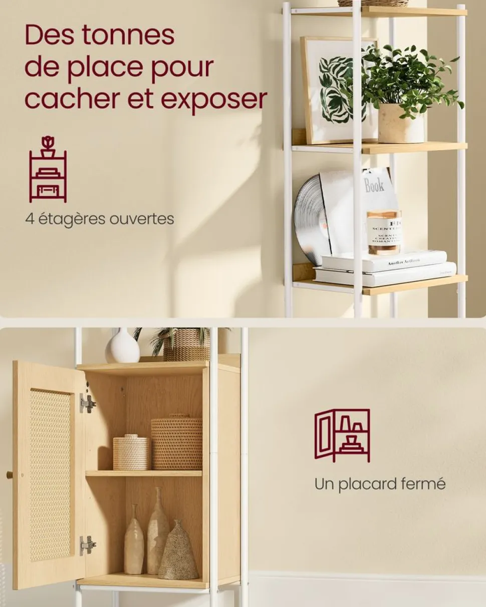 Hot SONGMICS Étagère de Cuisine avec Multiprise