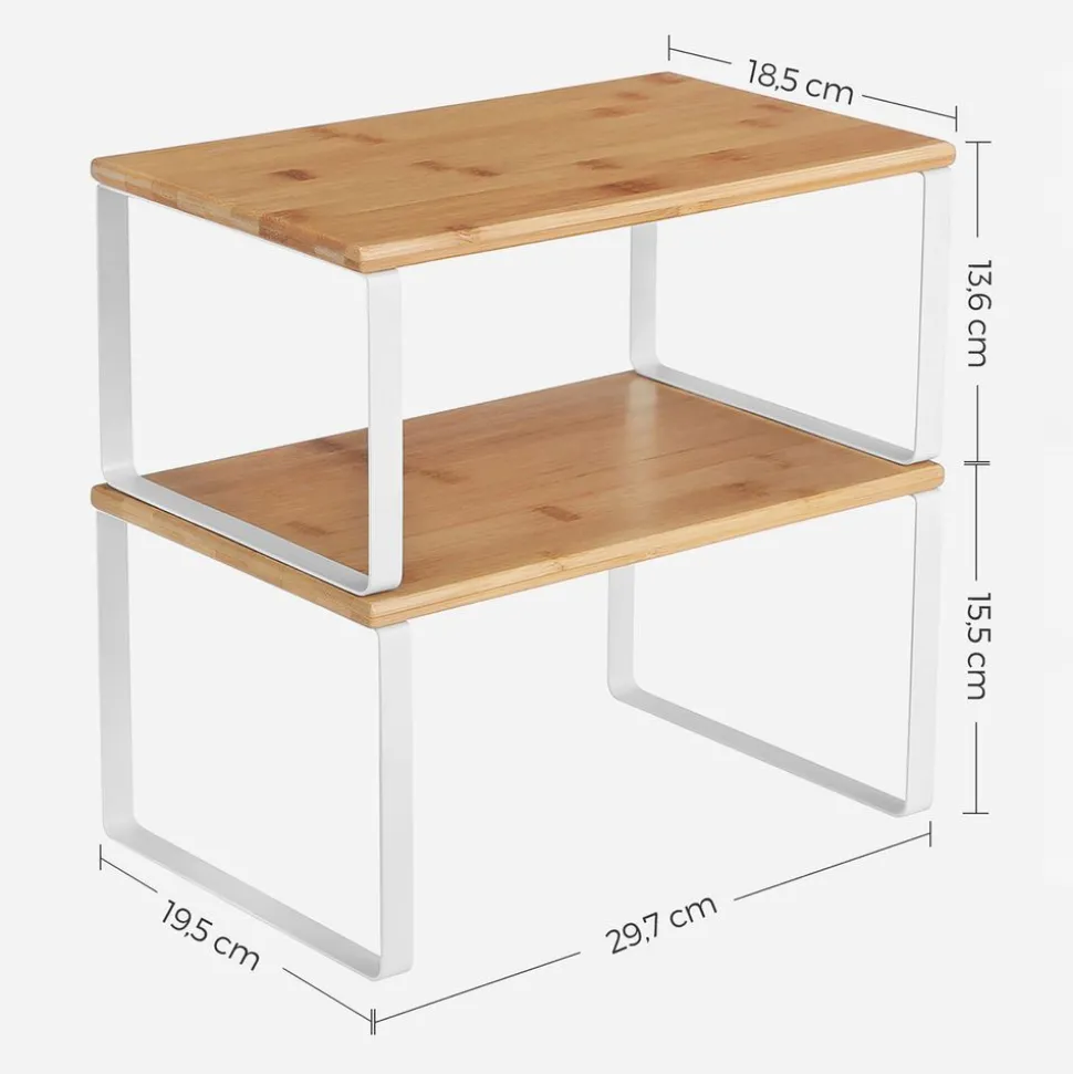 Sale SONGMICS Étagère de cuisine industriel Noir