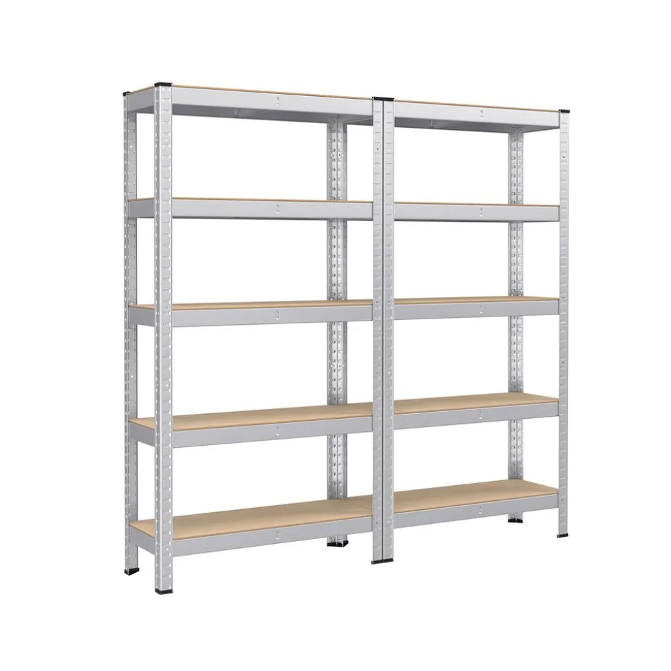 Outlet SONGMICS Étagère de cuisine industriel Brun Vintage Noir