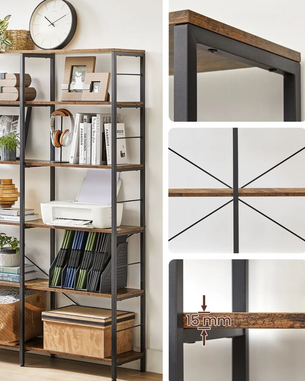 New SONGMICS Étagère de douche Blanc