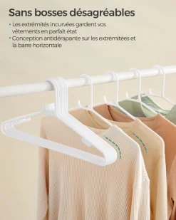 Clearance SONGMICS Étagère de rangement à 4 niveaux argent