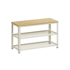 Best Sale SONGMICS Étagère de rangement à 2 niveaux grège noir