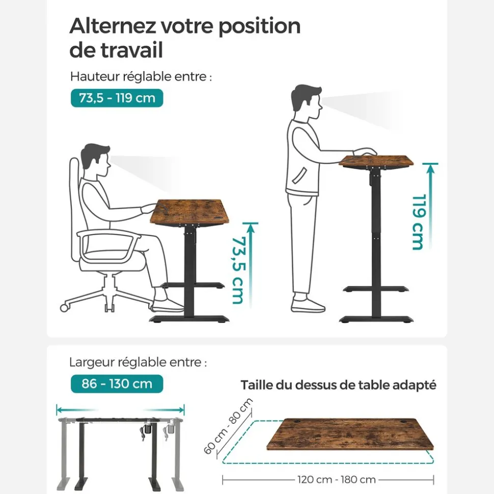 Hot SONGMICS Étagère de rangement pour enfants Gris Tourterelle