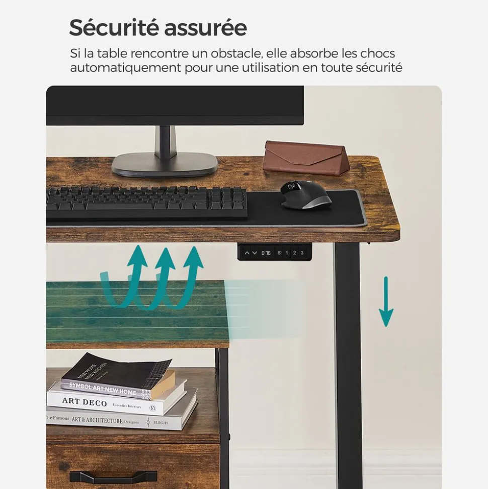 Hot SONGMICS Étagère de rangement pour enfants Gris Tourterelle