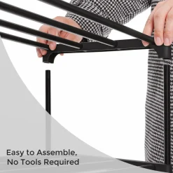 Sale SONGMICS Étagère empilable Noir