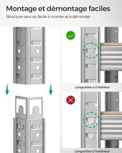 Cheap SONGMICS Étagère en forme d'arbre