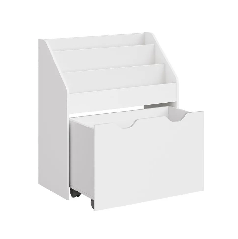 New SONGMICS Étagère en verre à 5 niveaux doré