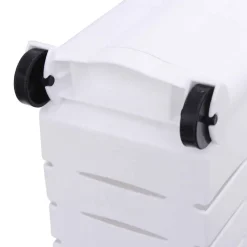 Store SONGMICS Étagère fine 4 niveaux Blanc