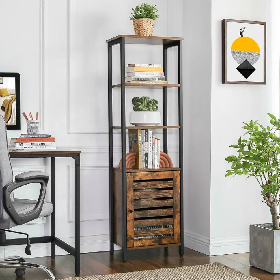 Best Sale SONGMICS Étagère industriel Marron Rustique