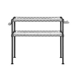 Clearance SONGMICS Étagère micro-ondes noir