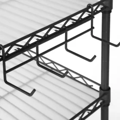 Clearance SONGMICS Étagère micro-ondes noir