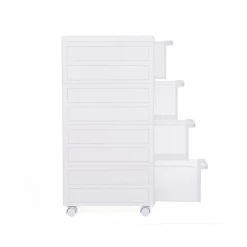 Flash Sale SONGMICS Étagère mobile 4 casiers Blanc
