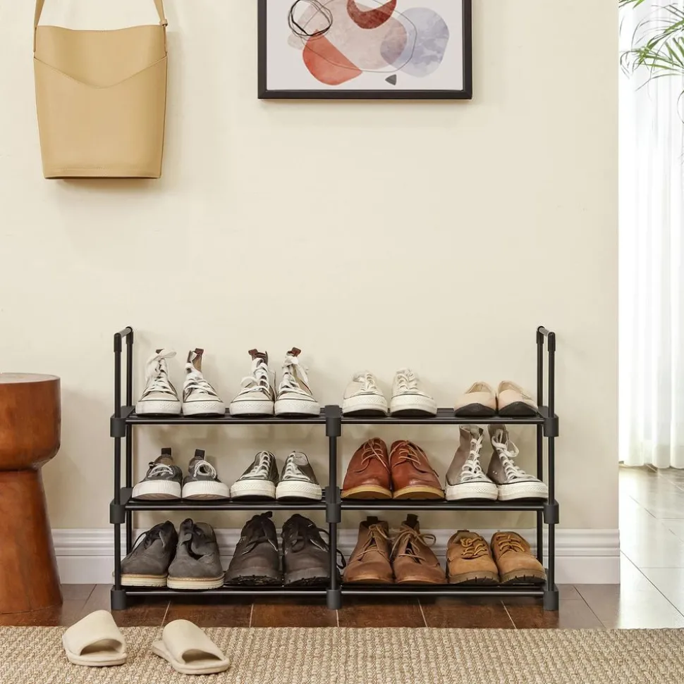 Best Sale SONGMICS Étagère modulable noir