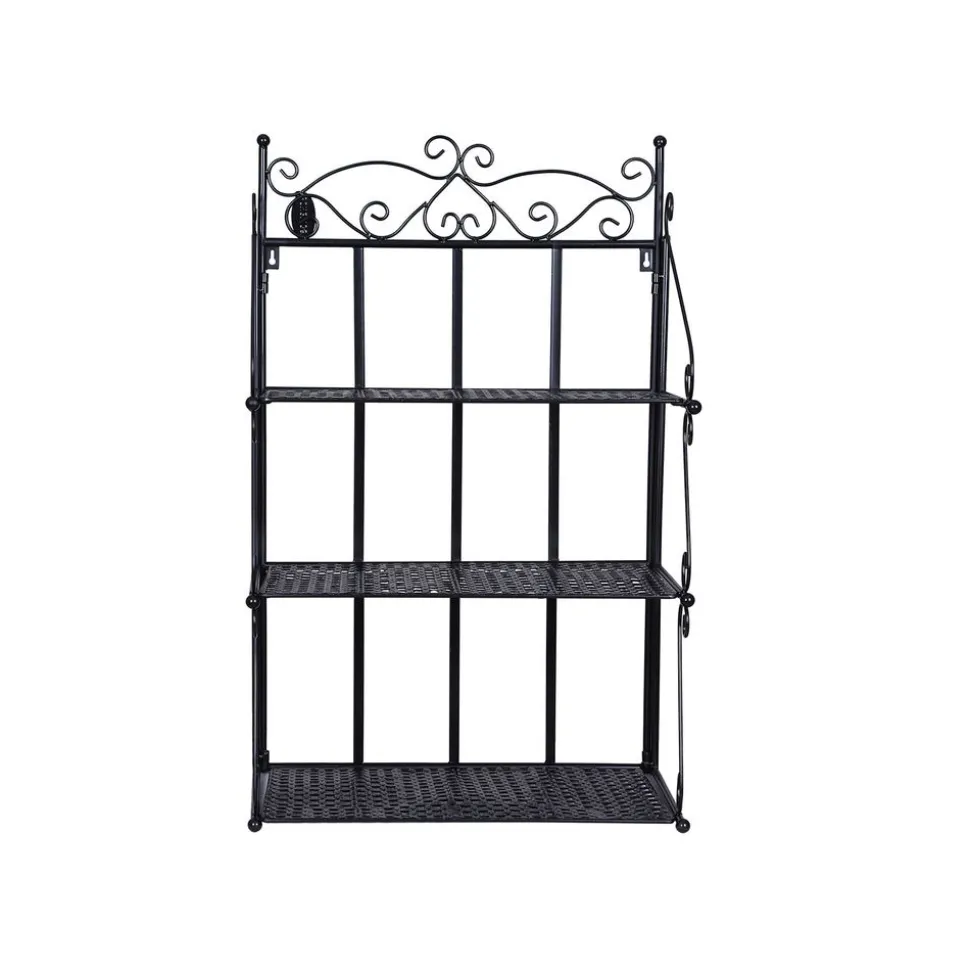 Cheap SONGMICS Étagère murale 3 niveaux Blanc