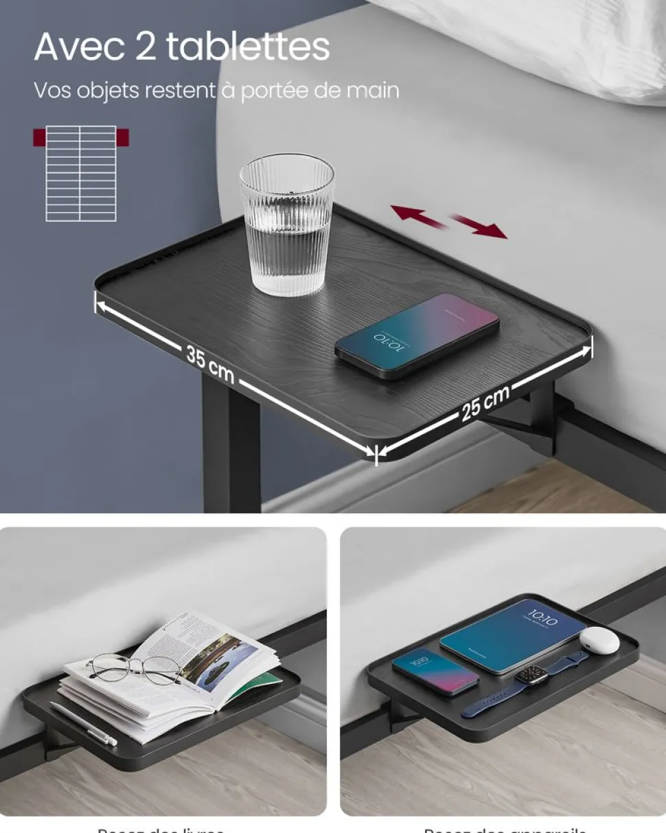 Cheap SONGMICS Étagère murale d'angle blanc