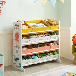 Flash Sale SONGMICS Étagère murale enfant blanc