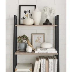 Cheap SONGMICS Étagère murale hexagonale noir