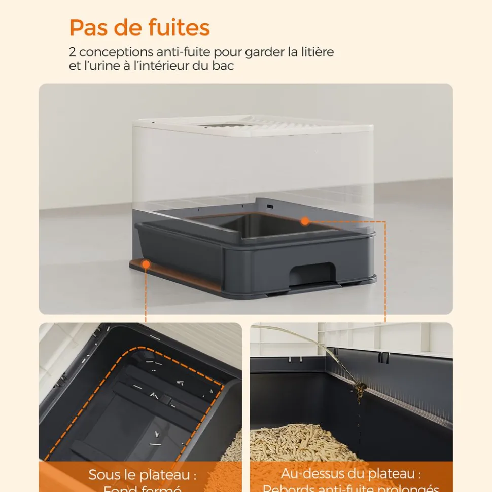 Sale SONGMICS Étagère murale pour chat avec tapis en tissu Marron Avoine + Marron Café