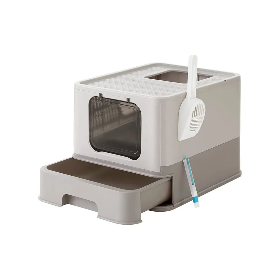 Sale SONGMICS Étagère murale pour chat avec tapis en tissu Marron Avoine + Marron Café