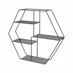 Discount SONGMICS Étagère murale ronde rose gold Beige