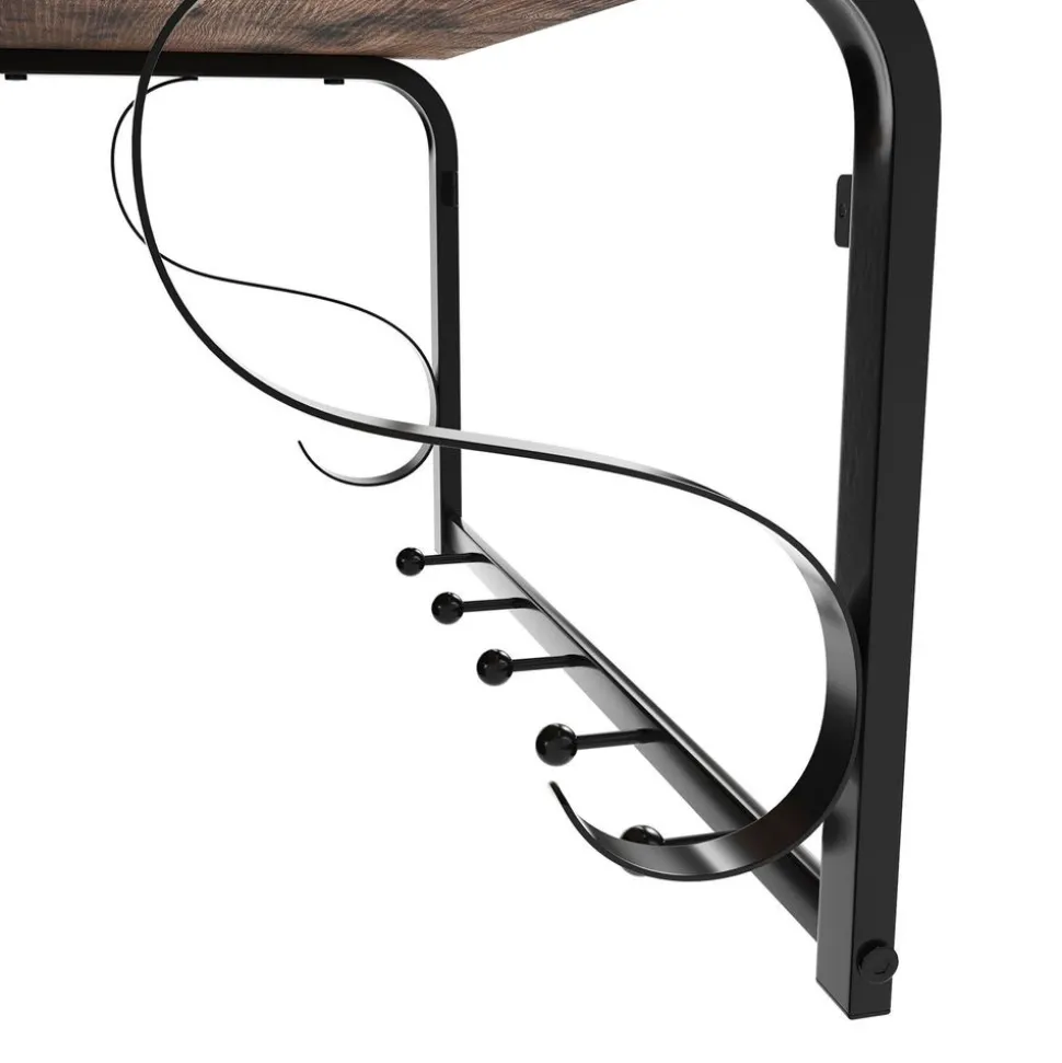 Sale SONGMICS Étagère portemanteau murale