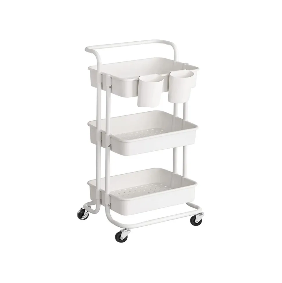 Shop SONGMICS Étagère rangement 3 niveaux noir