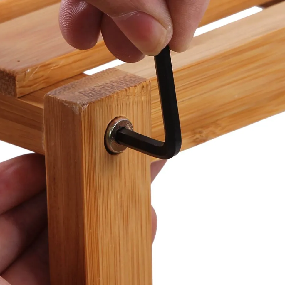 Online SONGMICS Étagère rangement bambou