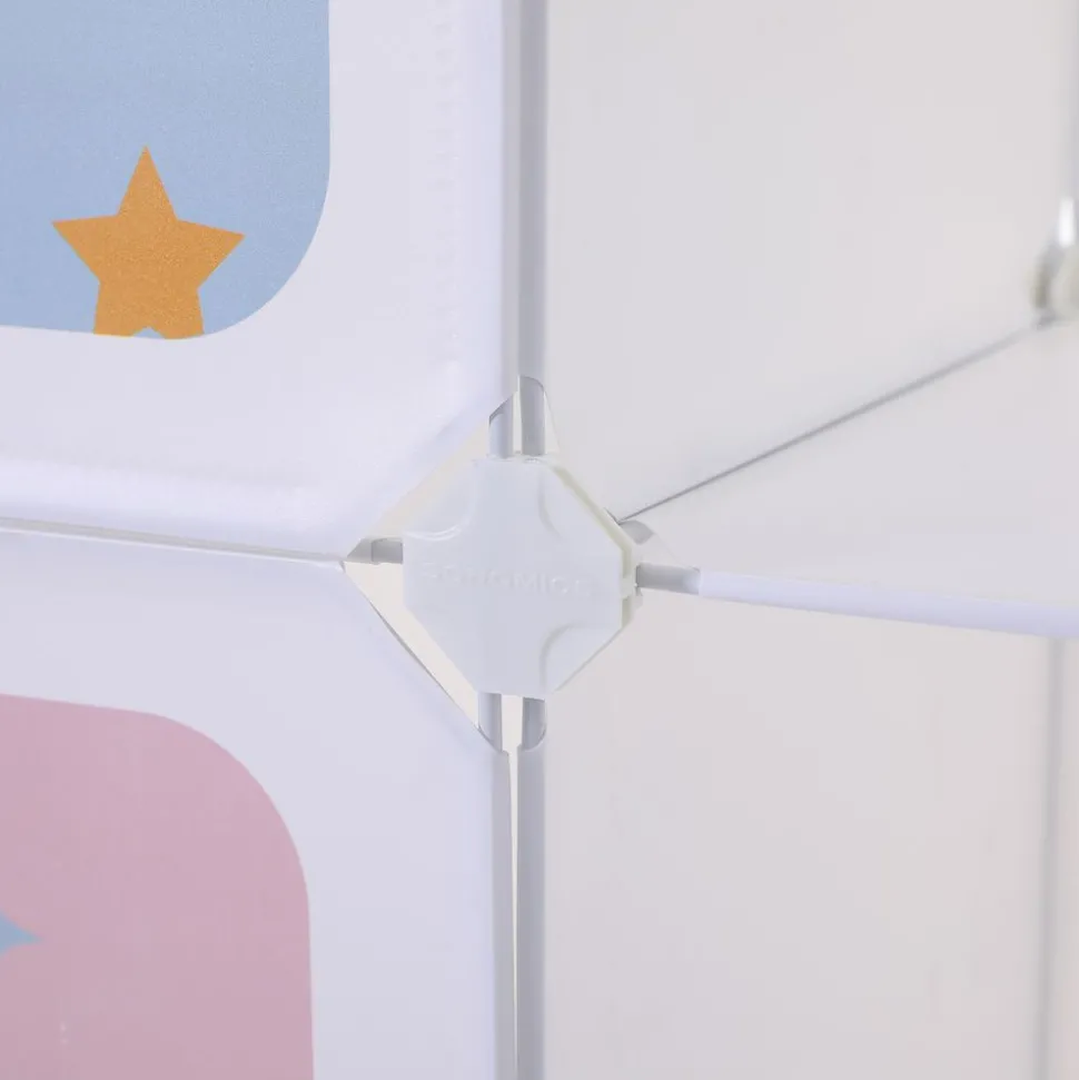 Clearance SONGMICS Étagère sur roulettes Blanc