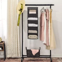 Best SONGMICS Étagère suspendue Gris