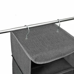 Best SONGMICS Étagère suspendue Gris