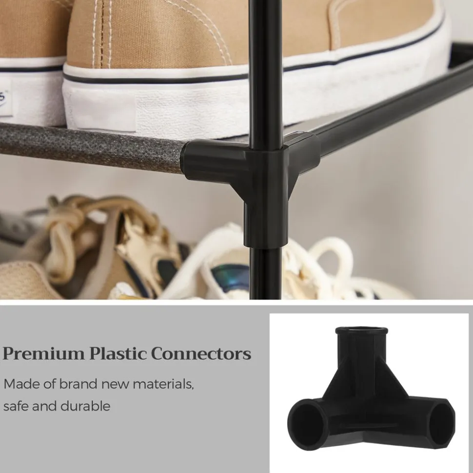 Best Sale SONGMICS Étagère tissu Noir