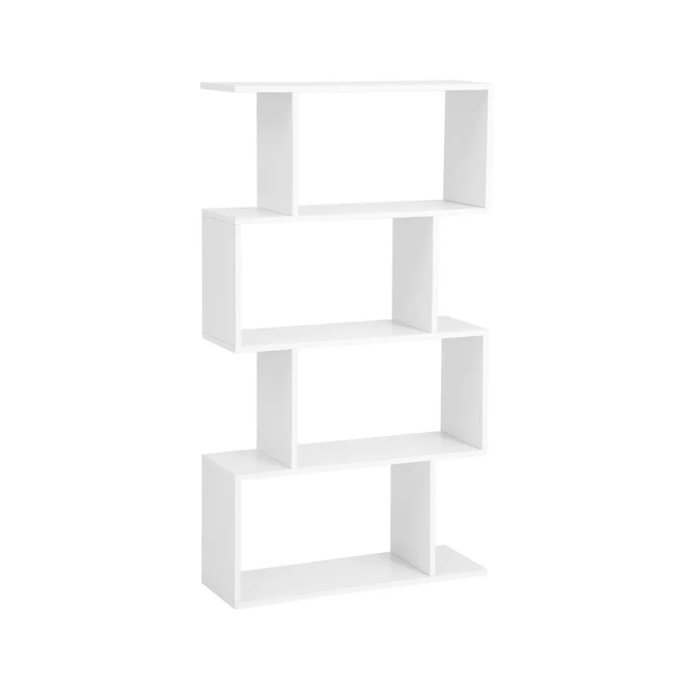 Outlet SONGMICS Étagères 4 casiers en S