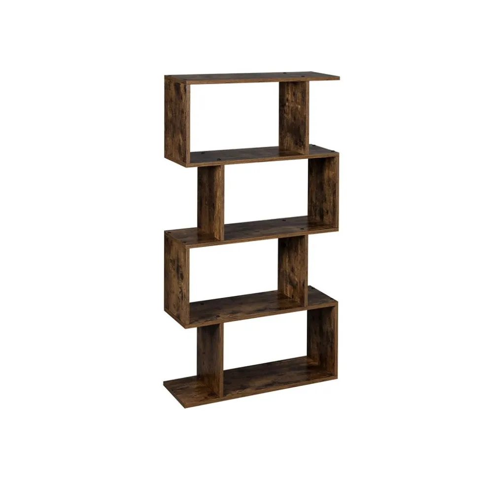 Outlet SONGMICS Étagères 4 casiers en S